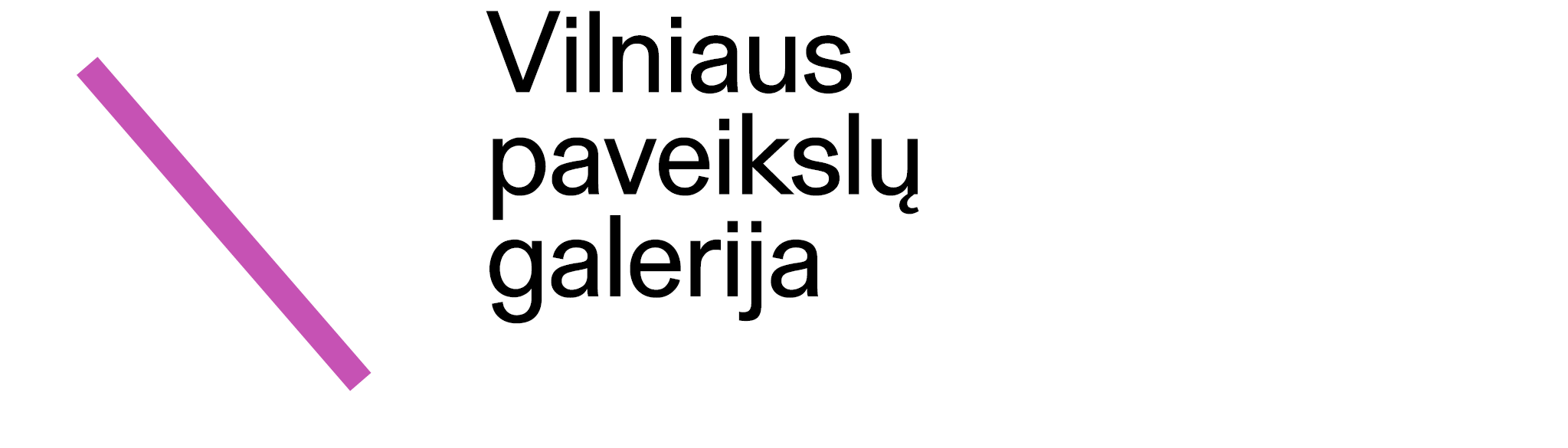 Vilniaus paveikslų galerija