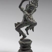 Šokanti apsara. XIX a.  Kombod...