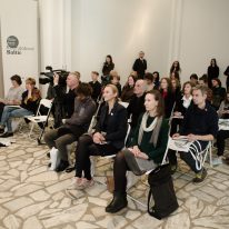 Spaudos konferencija. Nuotr. ...