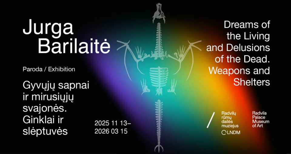 <span class="slider-name"><a href="https://www.lndm.lt/jurga-barilaite-gyvuju-sapnai-ir-mirusiuju-svajones-ginklai-ir-sleptuves/">Jurga Barilaitė. Gyvųjų sapnai ir mirusiųjų svajonės. Ginklai ir slėptuvės</a></span><span class="sldier-meta">2025 m. lapkričio 13 – 2026 m. kovo 15 d.</span>
